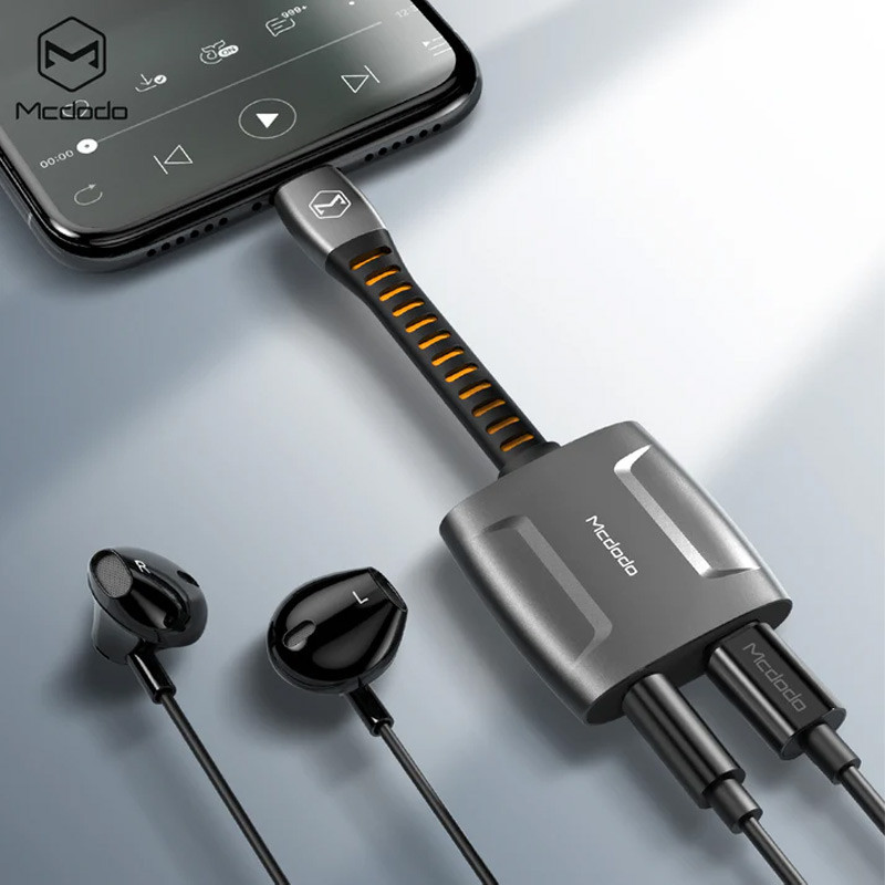 تبدیل Mcdodo CA-6340 Lightning to AUX / Lightning
