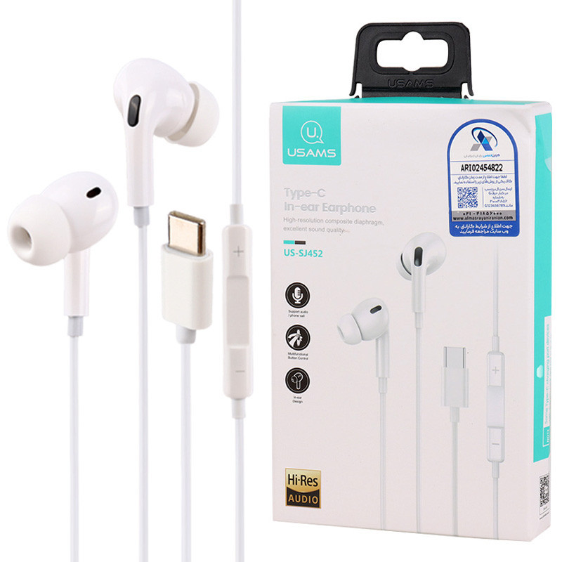 هندزفری Usams US-SJ452 Type-C