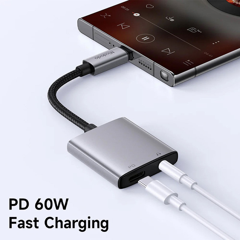 تبدیل Mcdodo CA-505 Type-C To AUX / Type-C PD