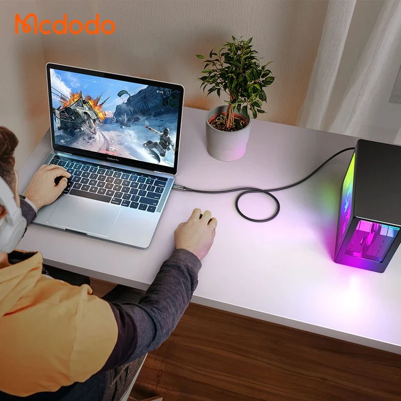 کابل تبدیل فست شارژ Mcdodo CA-299 Type-C To Type-C PD 240W 5A 1.2m