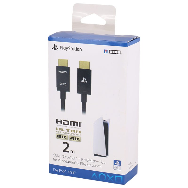 کابل Hori HDMI Ultra 8K 2m کنسول بازی PS5 و PS4