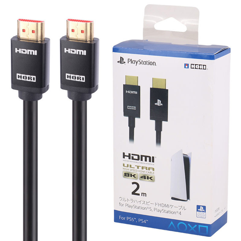 کابل Hori HDMI Ultra 8K 2m کنسول بازی PS5 و PS4