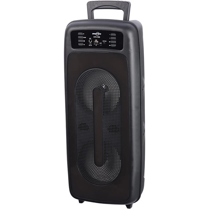 اسپیکر چمدانی بلوتوثی رم و فلش خور Greatnice GTS-1556 + میکروفون