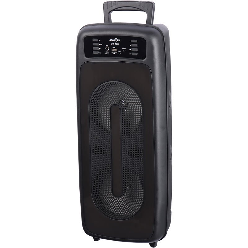 اسپیکر چمدانی بلوتوثی رم و فلش خور Greatnice GTS-1556 + میکروفون