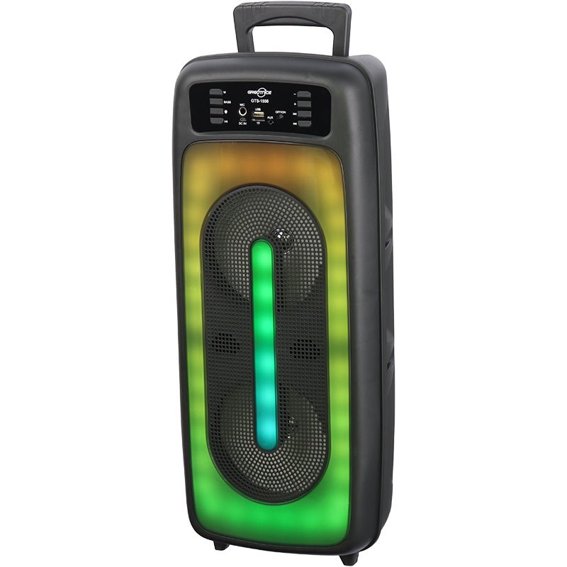 اسپیکر چمدانی بلوتوثی رم و فلش خور Greatnice GTS-1556 + میکروفون