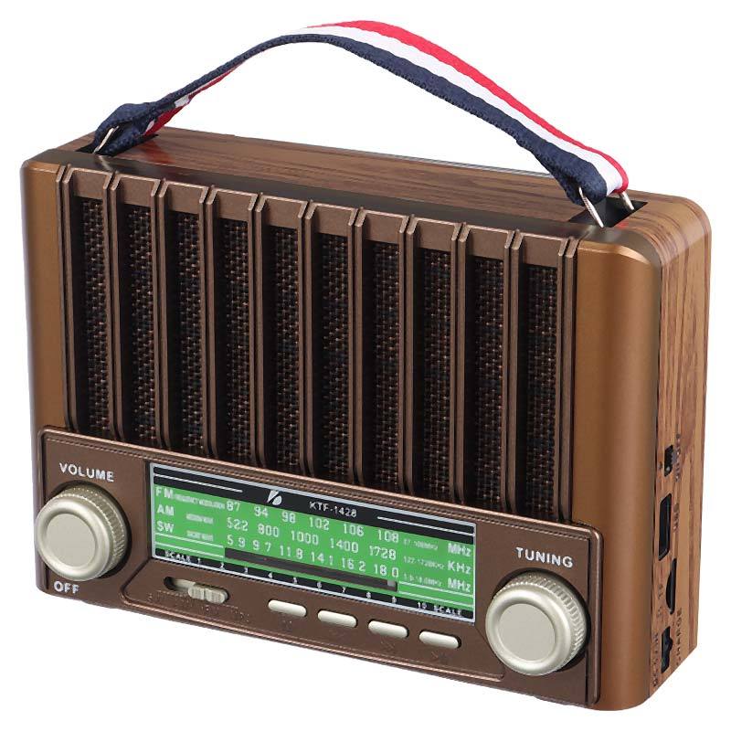رادیو اسپیکر بلوتوثی رم و فلش خور KBroad KTF-1428