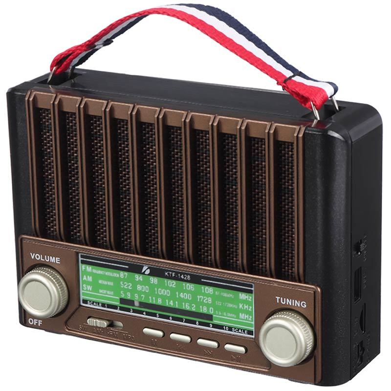 رادیو اسپیکر بلوتوثی رم و فلش خور KBroad KTF-1428