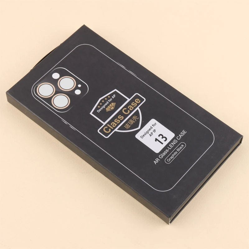 قاب براق Glass Case محافظ لنزدار iPhone 13