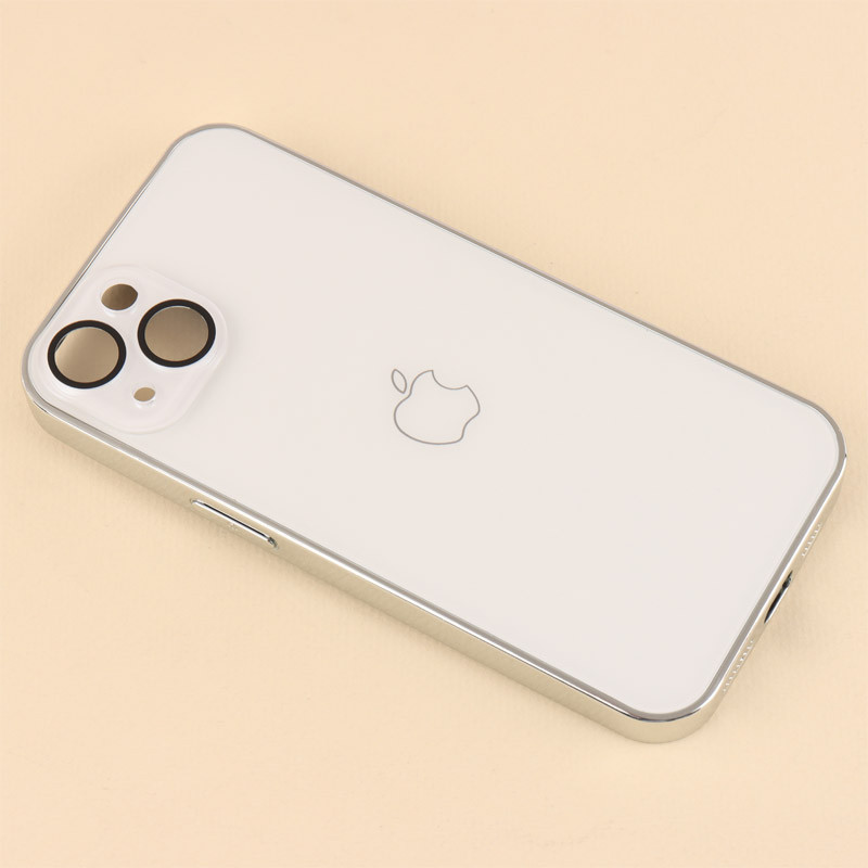 قاب براق Glass Case محافظ لنزدار iPhone 13