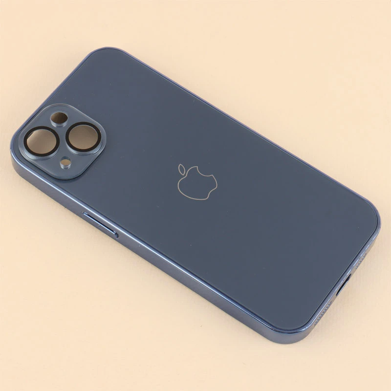 قاب براق Glass Case محافظ لنزدار iPhone 13