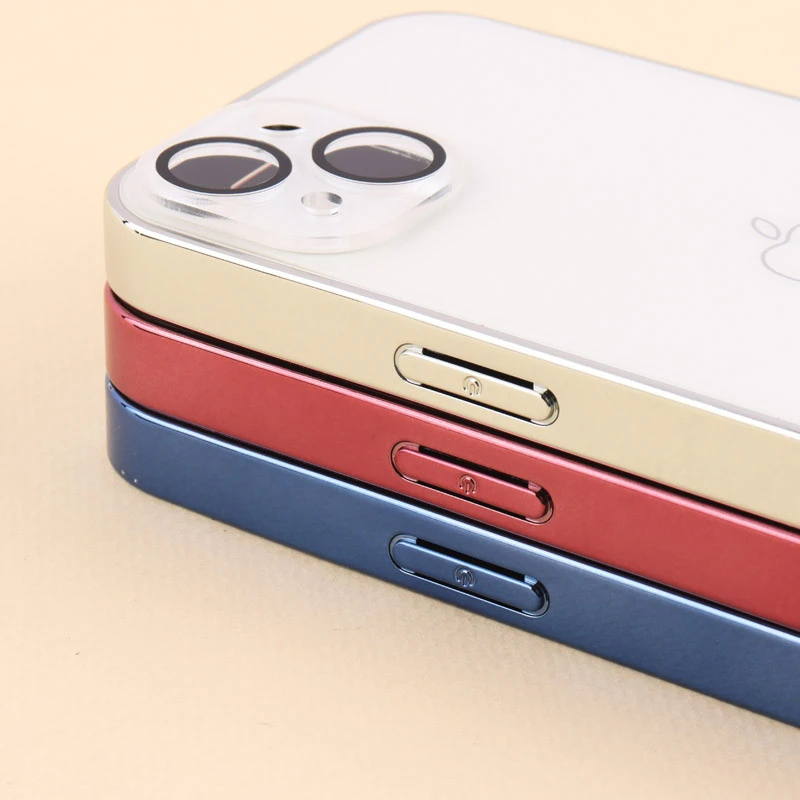 قاب براق Glass Case محافظ لنزدار iPhone 13