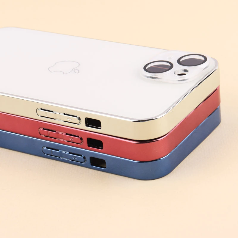 قاب براق Glass Case محافظ لنزدار iPhone 13