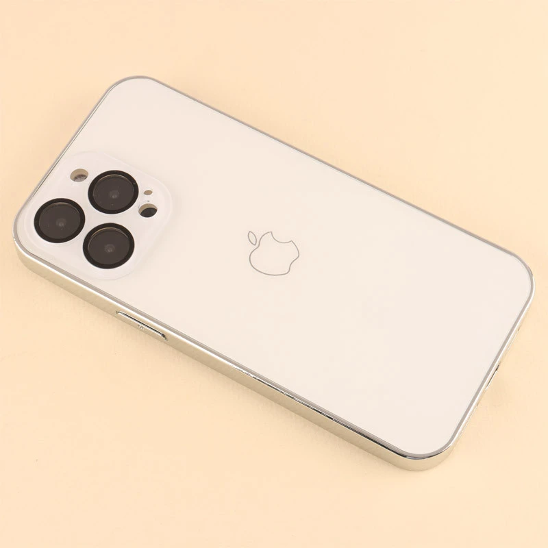 قاب براق Glass Case محافظ لنزدار iPhone 14 Pro Max