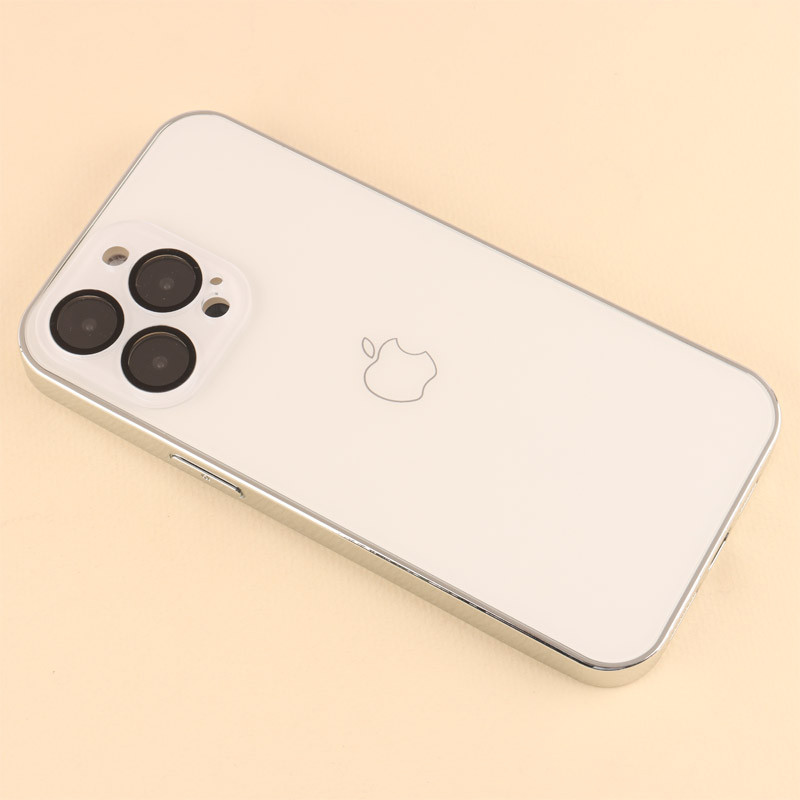قاب براق Glass Case محافظ لنزدار iPhone 14 Pro Max