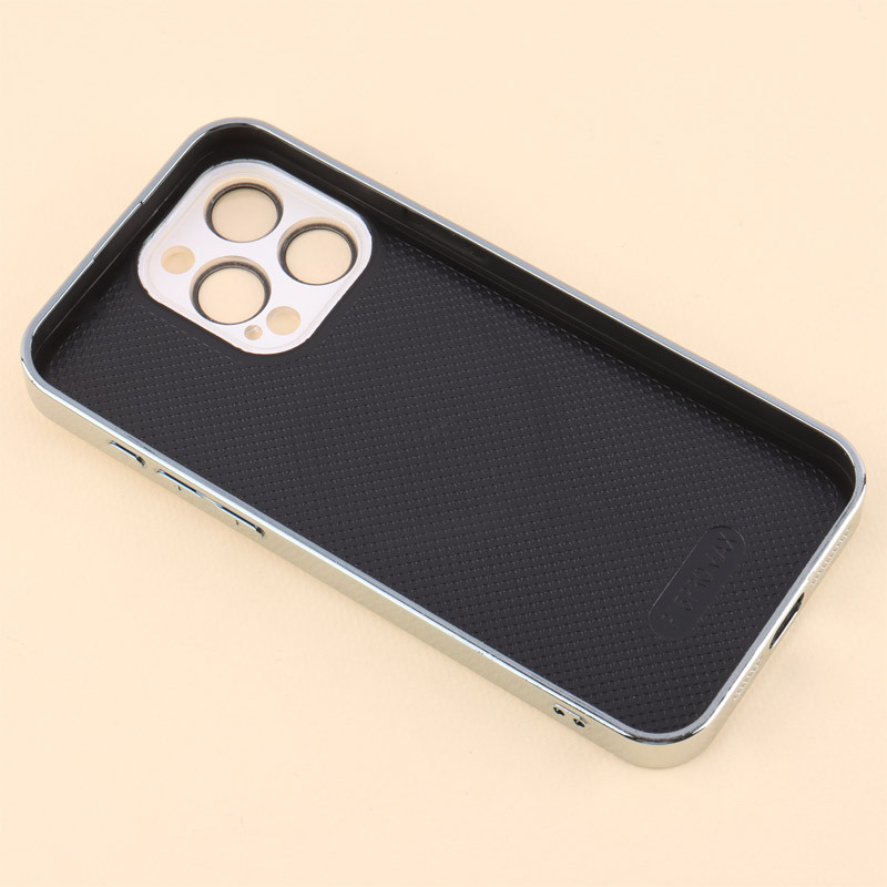 قاب براق Glass Case محافظ لنزدار iPhone 15 Pro Max