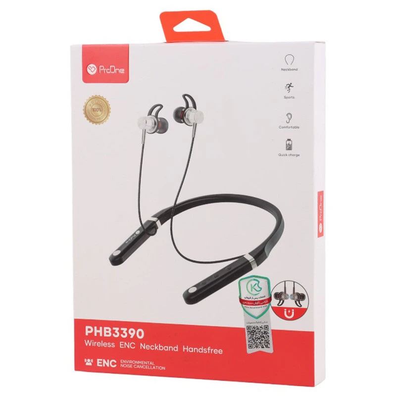 هندزفری بلوتوثی گردنی پرووان PHB3390