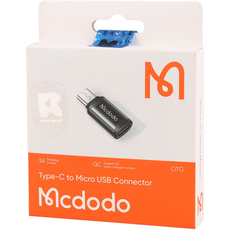 تبدیل Mcdodo OT-769 OTG Type-C To MicroUSB