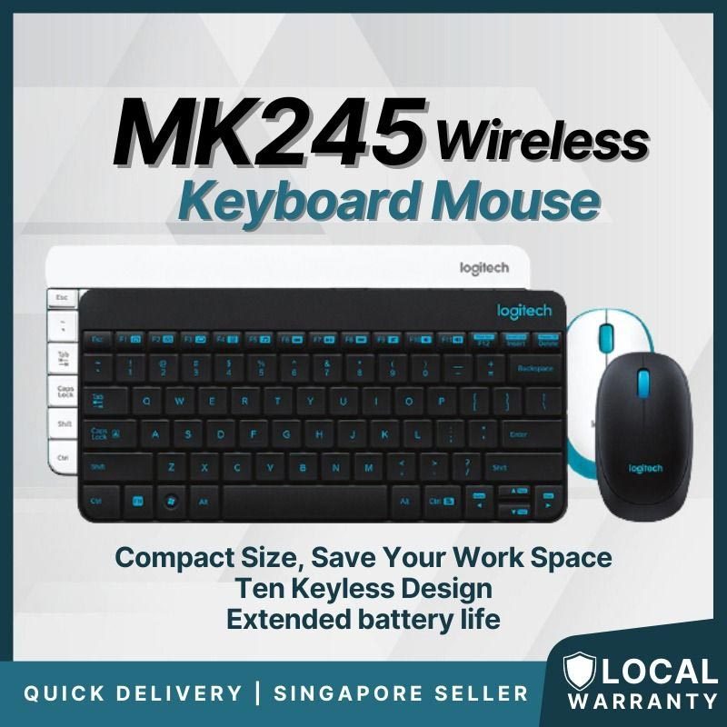 کیبورد و موس بی سیم لاجیتک MK245