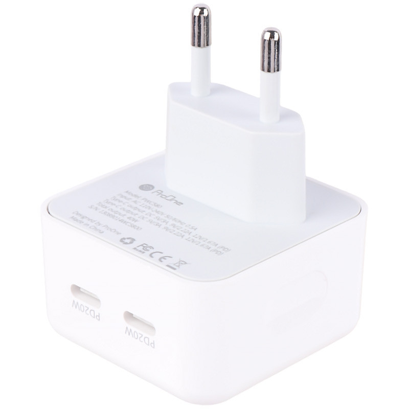 شارژر دیواری 20 وات پرووان PWC580 PD 3A