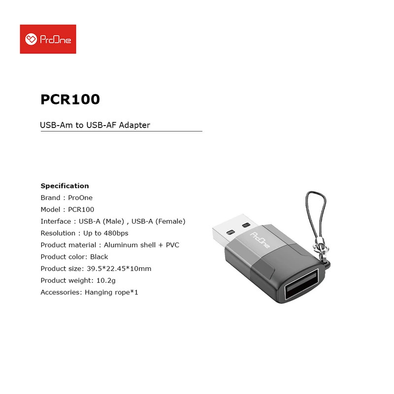 تبدیل ProOne PCR100 OTG USB