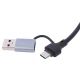 هاب 4 پورت Type-C/USB3.0 پرووان PHU590