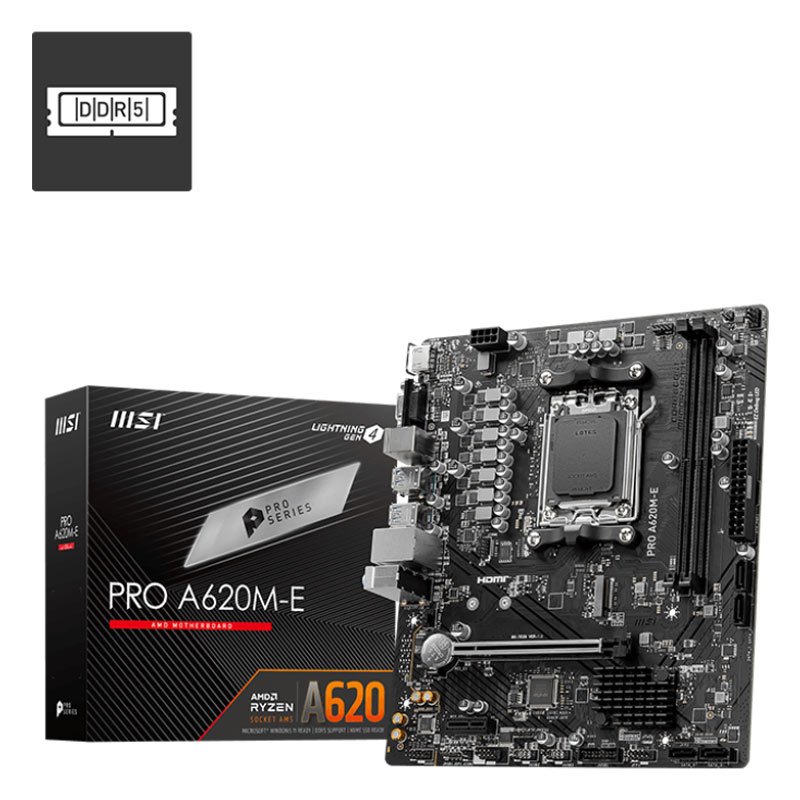 مادربرد ام اس آی PRO A620M-E DDR5