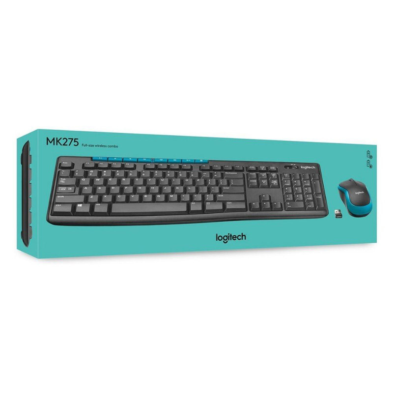 کیبورد و موس بی سیم لاجیتک MK275