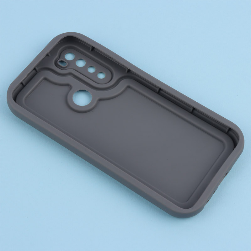 قاب سولید طرح دار دو رنگ محافظ لنزدار Xiaomi Redmi Note 8