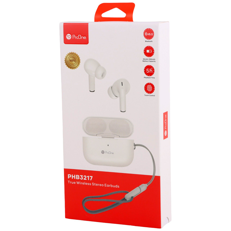 هندزفری بلوتوث دوتایی ProOne PHB3217 TWS