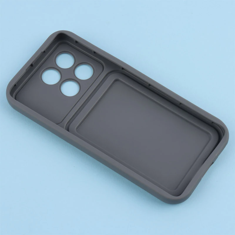 قاب سولید طرح دار دو رنگ محافظ لنزدار Xiaomi Poco X6 Pro