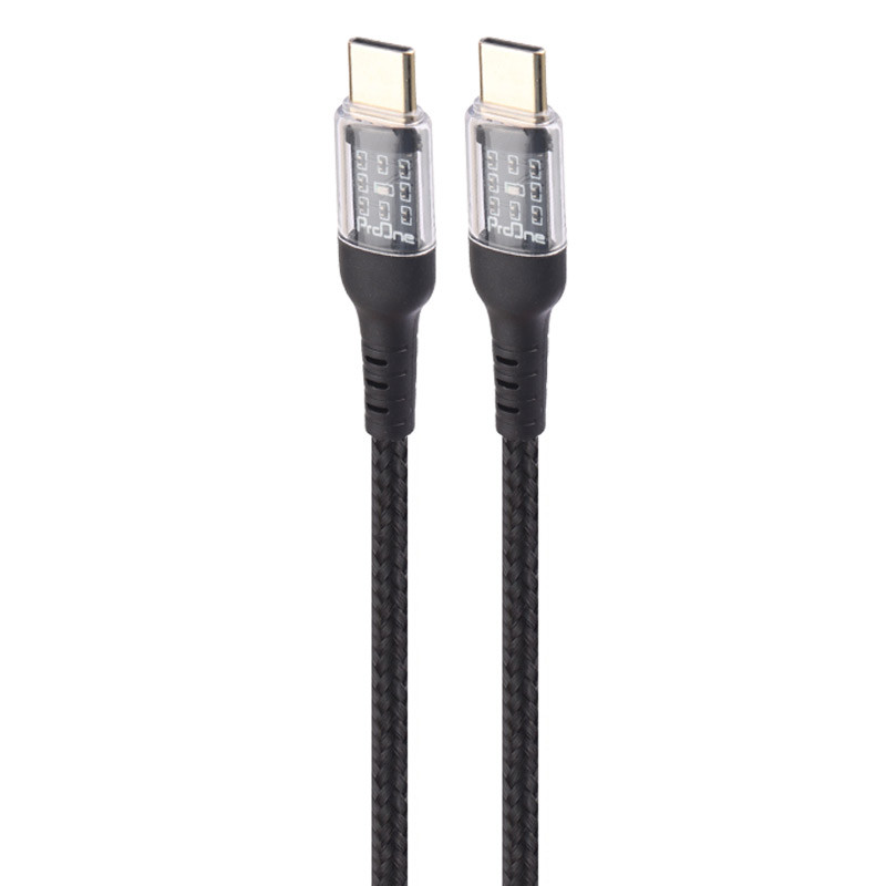 کابل تبدیل فست شارژ ProOne PCC113 Type-C To Type-C PD 60W 1m
