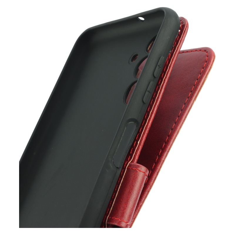 کیف چرمی مگنتی محافظ لنزدار Samsung Galaxy A13 5G / A04s