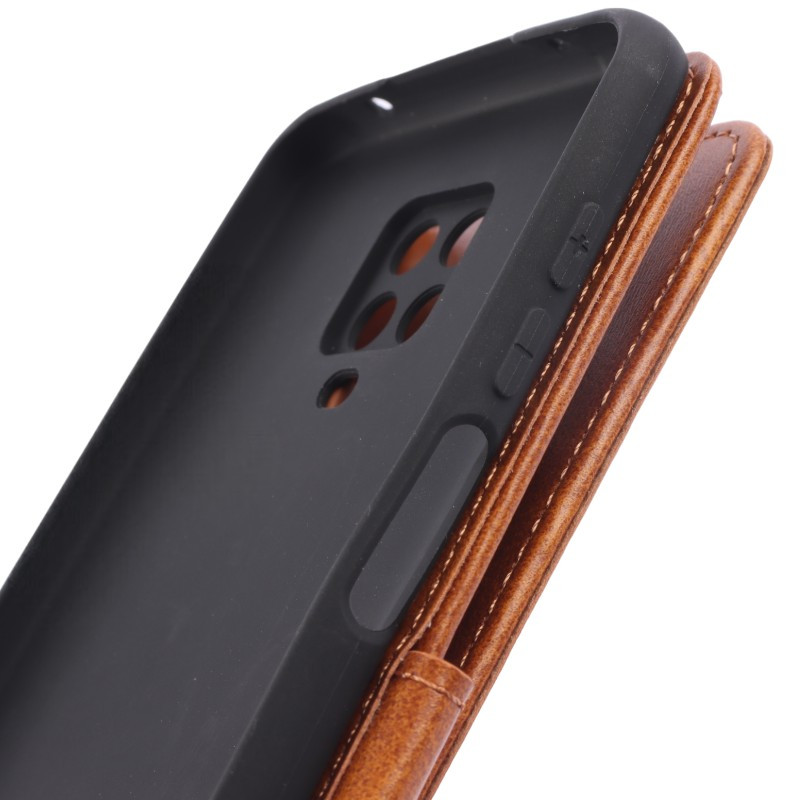 کیف چرمی مگنتی محافظ لنزدار Xiaomi Redmi Note 9s / Note 9 Pro / Note 10 Lite
