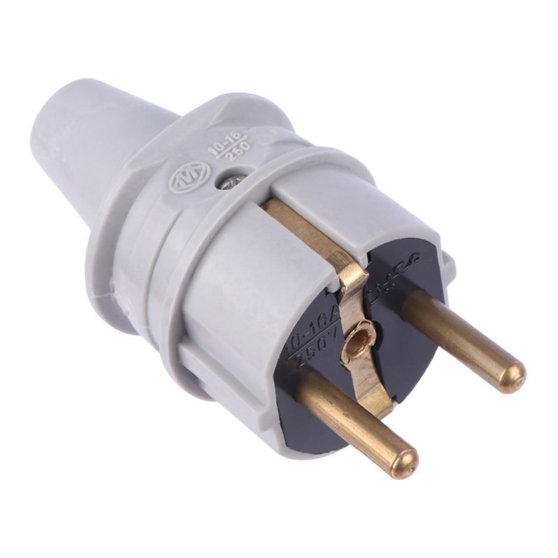 دوشاخه برق صنعتی ارت دار معین الکتریک Moein Electric