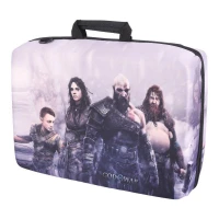 کیف کنسول بازی PS5 طرح God of War Ragnarok