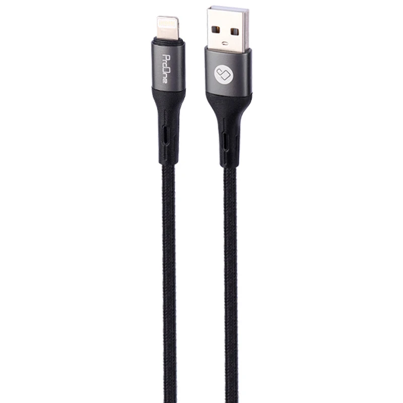 کابل آیفونی فست شارژ ProOne PCC305L 2.4A 1m