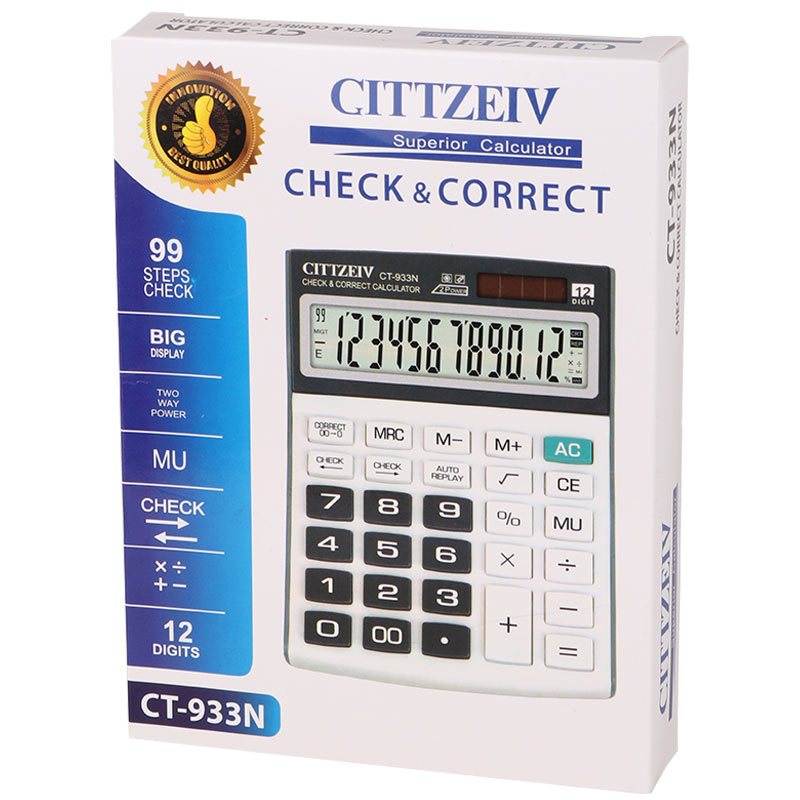 ماشین حساب Gittzeiv CT-933N