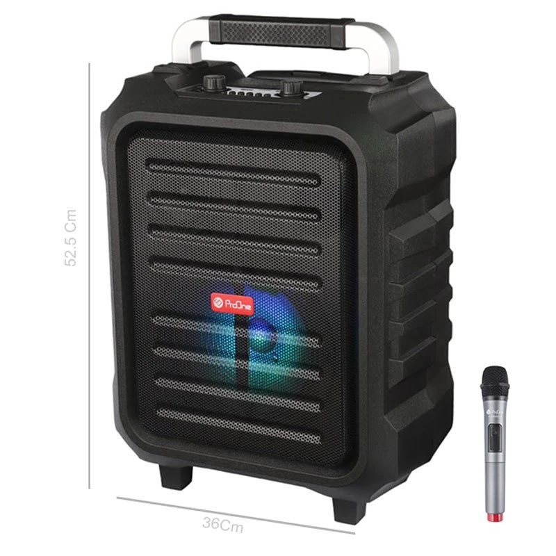 اسپیکر چمدانی بلوتوثی رم و فلش خور ProOne PSB4921 + میکروفون