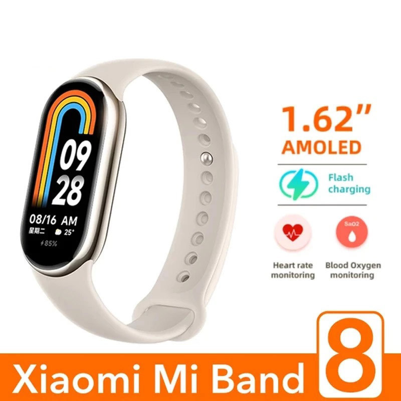 دستبند سلامتی شیائومی نسخه گلوبال Xiaomi Mi Band 8 M2239B1
