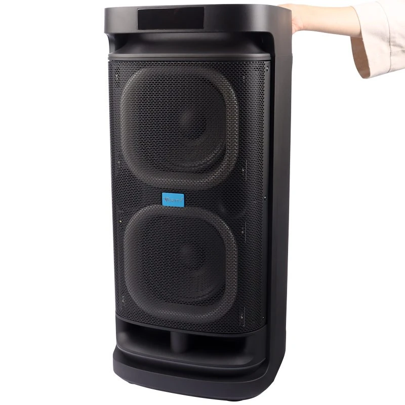 اسپیکر چمدانی بلوتوثی رم و فلش خور Verity V-PS2308 + میکروفون و ریموت کنترل