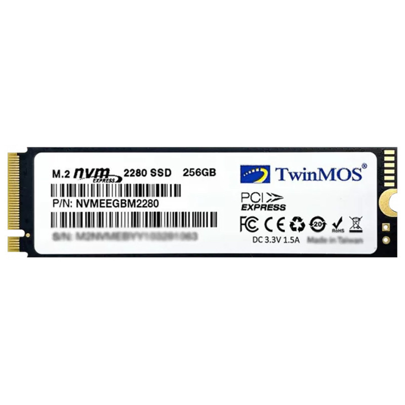 حافظه SSD توین موس TwinMos 256GB M.2