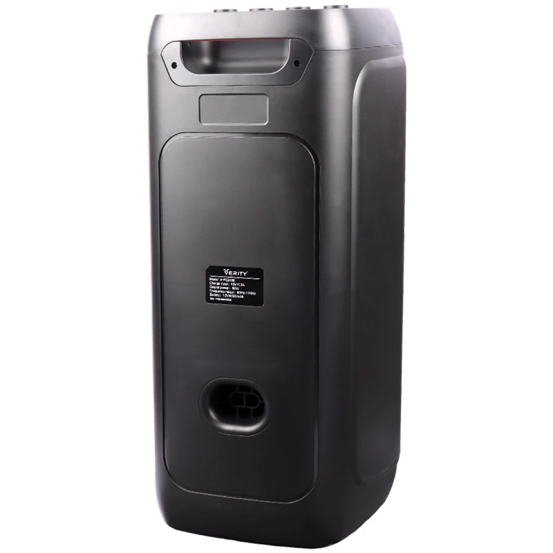 اسپیکر چمدانی بلوتوثی رم و فلش خور Verity V-PS2408 + میکروفون و ریموت کنترل