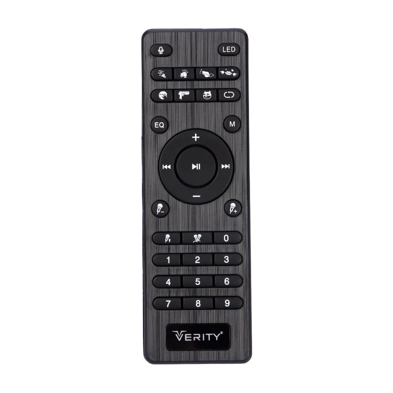 اسپیکر چمدانی بلوتوثی رم و فلش خور Verity V-PS2408 + میکروفون و ریموت کنترل