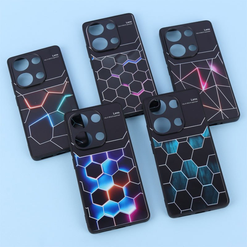 قاب Lens Opoctuir هفت رنگ محافظ لنزدار Xiaomi Redmi Note 13 Pro 4G