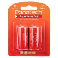 باتری دوتایی متوسط Panatech Super Heavy duty R14P 1.5V C