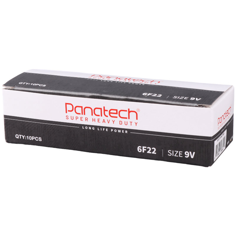 باتری کتابی Panatech Super Heavy Duty 6F22 9V شرینک