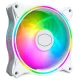 فن کیس کولر مستر Cooler Master MasterFan MF120 Halo ARGB White 12*12 بسته 3 عددی