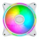 فن کیس کولر مستر Cooler Master MasterFan MF120 Halo ARGB White 12*12 بسته 3 عددی