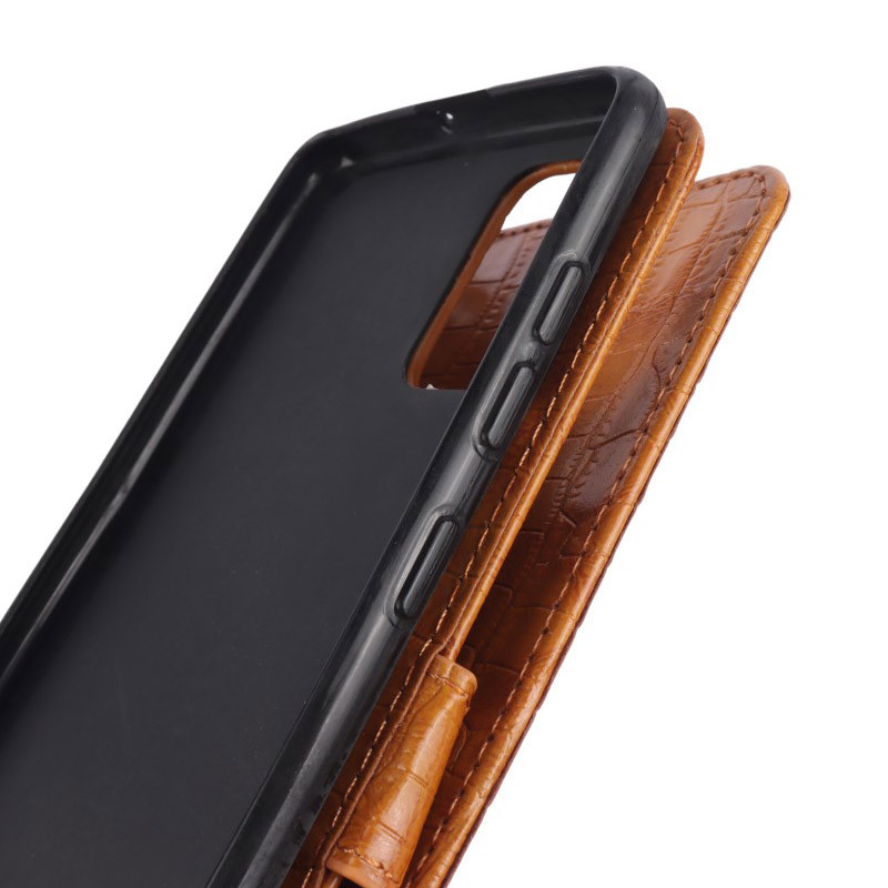 کیف چرمی پوست ماری مگنتی Samsung Galaxy A71