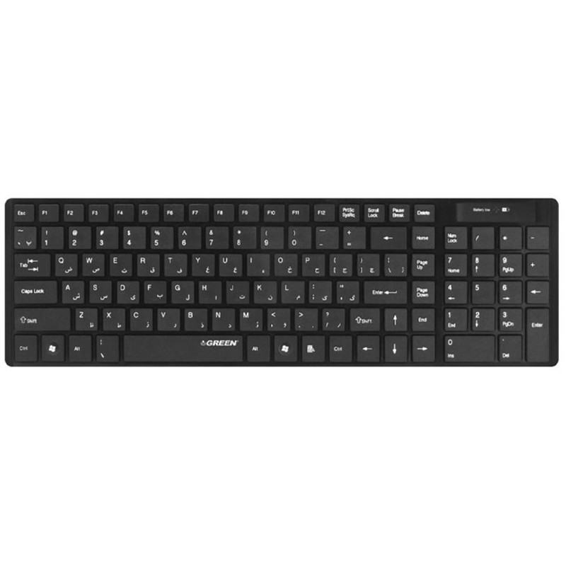 کیبورد بی سیم گرین GK101W